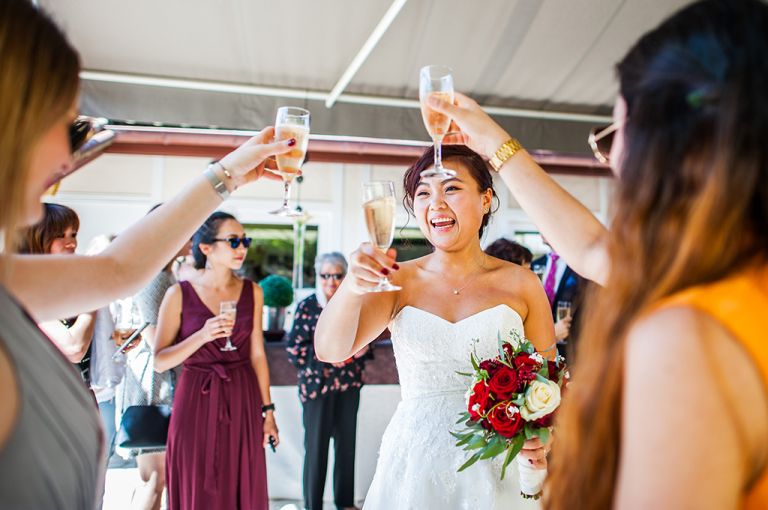 Reportage photo de mariage Landes Auberge d'Ugne champagne